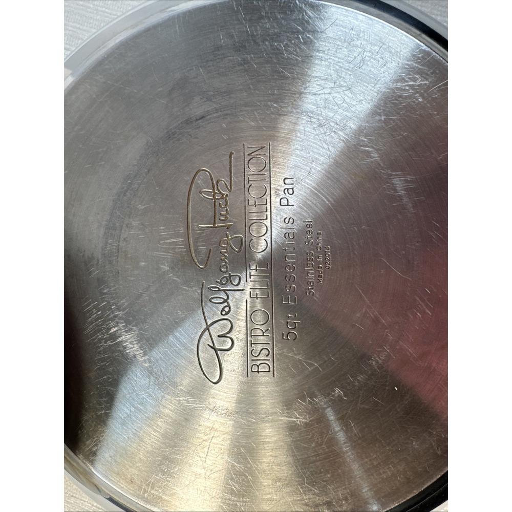 Wolfgang Puck Bistro elite Collection 5 Qt. 18/10 Stainless Steel Pan/lid - Picture 5 of 6
